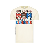 Vintage Arctic just a normal mom trying not to raise liberals Vintage Tee - MaliasSmallBusiness