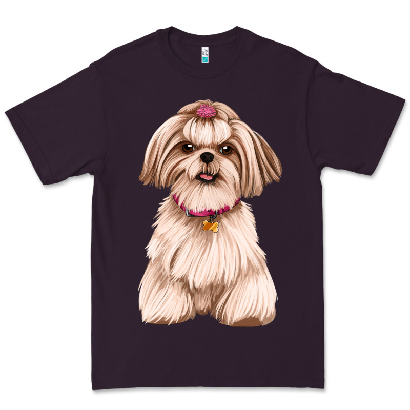 Shih Tzu Dog Design Premium Tee by JahusDesignShop | Teevron