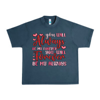 Midnight Navy you will always be my forever you will forever be Urban Heavy Tee - MaliasSmallBusiness