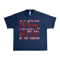 Navy you will always be my forever you will forever be Urban Heavy Tee - MaliasSmallBusiness