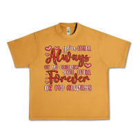 Peanut Butter you will always be my forever you will forever be Urban Heavy Tee - MaliasSmallBusiness