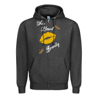 Charcoal Heather Sun Kissed Beauty Zipper Hoodie - Bettercallsaul