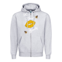 Heather Grey Sun Kissed Beauty Zipper Hoodie - Bettercallsaul
