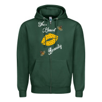 Sports Green Sun Kissed Beauty Zipper Hoodie - Bettercallsaul