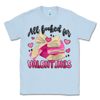 Dusty Blue all booked for valentines Classic Tee - MaliasSmallBusiness