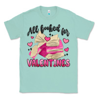Seafoam all booked for valentines Classic Tee - MaliasSmallBusiness
