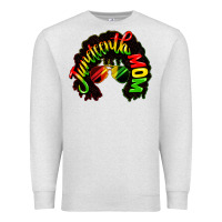 Oatmeal Heather juneteenth mom Premium Sweatshirt - CowGirlArtShop