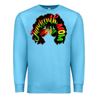 Ocean Blue juneteenth mom Premium Sweatshirt - CowGirlArtShop