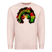Pale Pink juneteenth mom Premium Sweatshirt - CowGirlArtShop