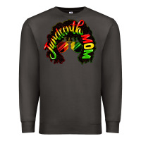 Smoke juneteenth mom Premium Sweatshirt - CowGirlArtShop