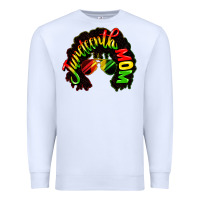 White juneteenth mom Premium Sweatshirt - CowGirlArtShop