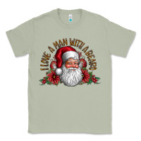 Matcha i love a man with beard Classic Tee - CowhideDigitalArt