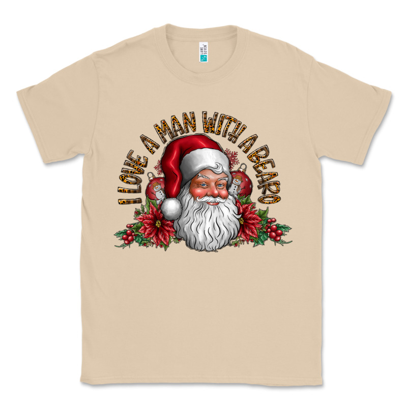 I Love A Man With Beard Classic Tee by CowhideDigitalArt | Teevron