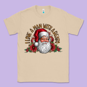 I Love A Man With Beard Classic Tee Designed By Cowhidedigitalart
