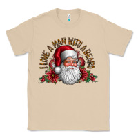 Mushroom i love a man with beard Classic Tee - CowhideDigitalArt