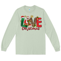 Matcha love christmas black santa Long Sleeve Tee - MaliasSmallBusiness