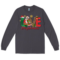 Smoke love christmas black santa Long Sleeve Tee - MaliasSmallBusiness