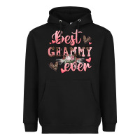 Black best grammy ever mother's day Heavyweight Hoodie - CowGirlArtShop