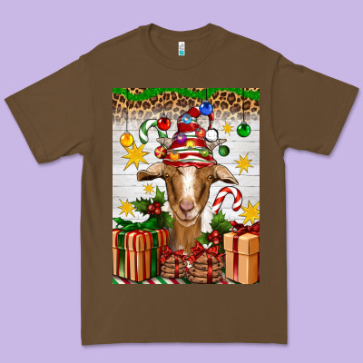 Christmas Goat Air Freshener Premium Tee Designed By Artiststas