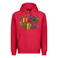 Cardinal little miss mardi gras Premium Hoodie - CowGirlArtShop