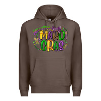 Coffee little miss mardi gras Premium Hoodie - CowGirlArtShop