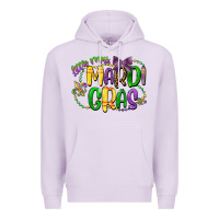Lilac little miss mardi gras Premium Hoodie - CowGirlArtShop