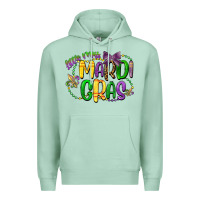 Seafoam little miss mardi gras Premium Hoodie - CowGirlArtShop
