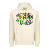 Tofu little miss mardi gras Premium Hoodie - CowGirlArtShop