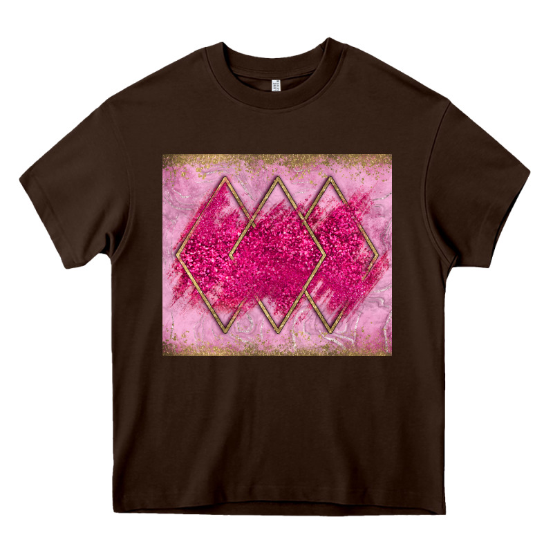 Pink Glitter Heavy Core Tee by JahusDesignShop | Teevron
