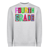 Heather Grey fourth grade Heavyweight Sweatshirt - NancyCooperArtShop