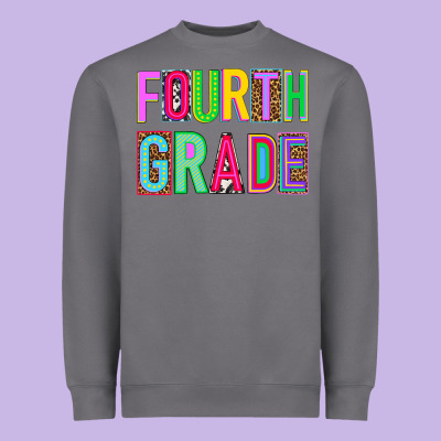 Fourth Grade Heavyweight Sweatshirt Designed By Nancycooperartshop