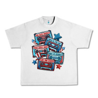 Lunar Rock usa america cassette tapes Urban Heavy Tee - MaliasSmallBusiness