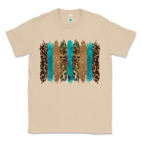 Mushroom glitter turqoise leopard tooled leather background Classic Tee - RanaPortraitStore