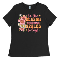 Black be the reason someone smiles today Ladies Tee - JahusDesignShop