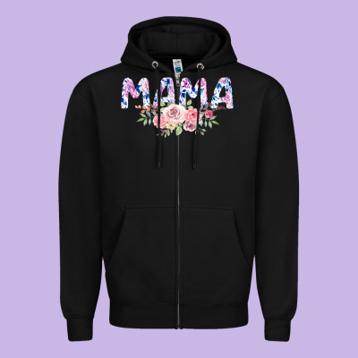 Mama Zipper Hoodie Designed By Bettercallsaul
