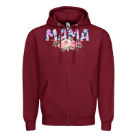 Burgundy Mama Zipper Hoodie - Bettercallsaul