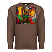 Chestnut juneteenth black woman fashion girl Premium Sweatshirt - CowGirlArtShop