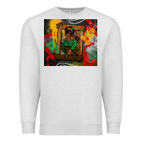 Oatmeal Heather juneteenth black woman fashion girl Premium Sweatshirt - CowGirlArtShop