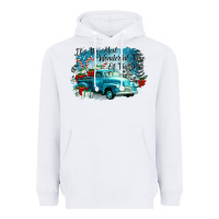 White its the wonderful time of the year truck Heavyweight Hoodie - CowGirlArtShop