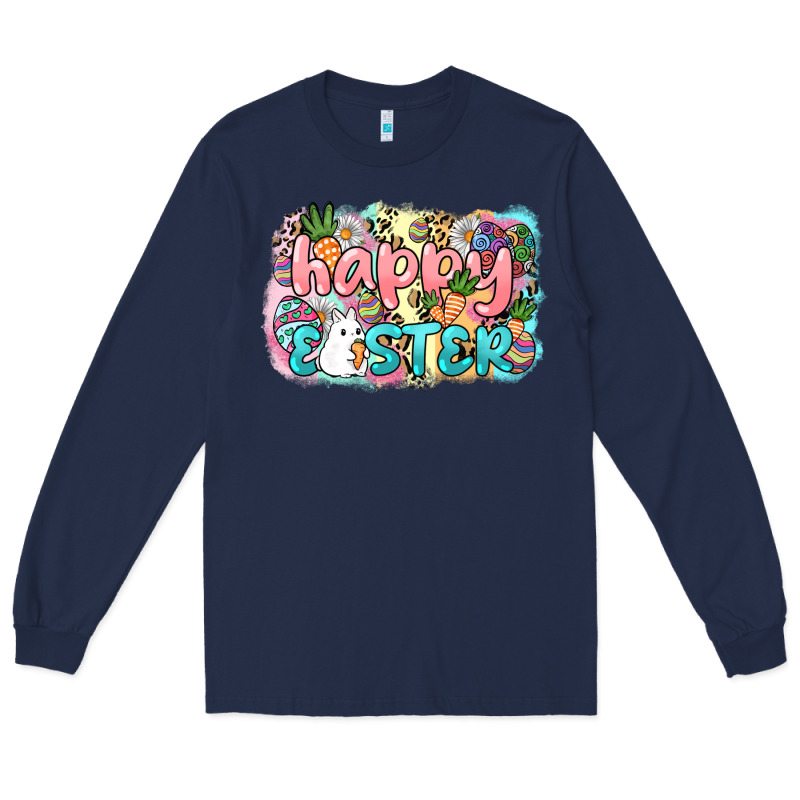 Happy Easter Long Sleeve Tee by NancyCooperArtShop | Teevron