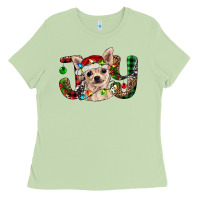 Matcha Christmas chihuahua joy Ladies Tee - RanaPortraitStore