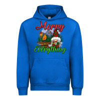 Cobalt merry everything Urban Hoodie - BundleAndBundleShop