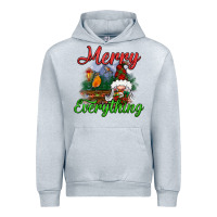 Heather Grey merry everything Urban Hoodie - BundleAndBundleShop