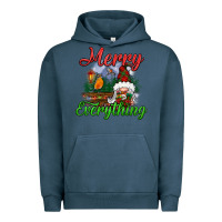 Pigment Midnight Navy merry everything Urban Hoodie - BundleAndBundleShop