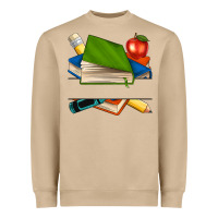 Mushroom custom teacher books Heavyweight Sweatshirt - NancyCooperArtShop