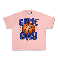 Salmon game day basketball Urban Heavy Tee - MaliasSmallBusiness