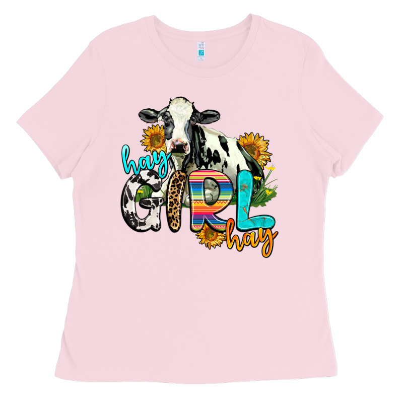 Hay Girl Hay Ladies Tee by AdoDesignShop | Teevron