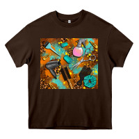 Chocolate Brown hair tech Heavy Core Tee - AdoDesignShop