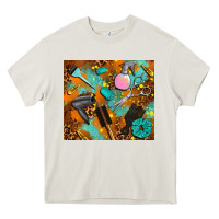 Cream hair tech Heavy Core Tee - AdoDesignShop