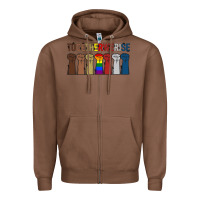 Chestnut Togetherwerise Zipper Hoodie - Bettercallsaul